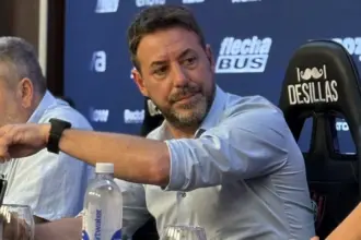 Sergio Costantino, presidente transitorio de San Lorenzo