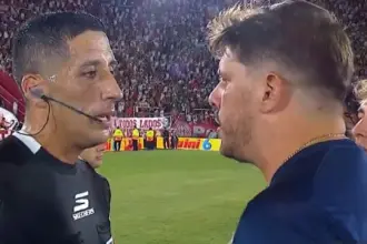 Ayude y el reclamo a Falcón Pérez tras la derrota de San Lorenzo contra Huracán