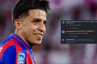 Los hinchas de Fluminense rechazan la llegada de Cuello