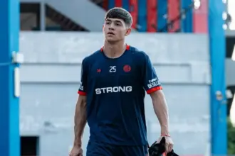Demián Talavera: gran gesto de San Lorenzo