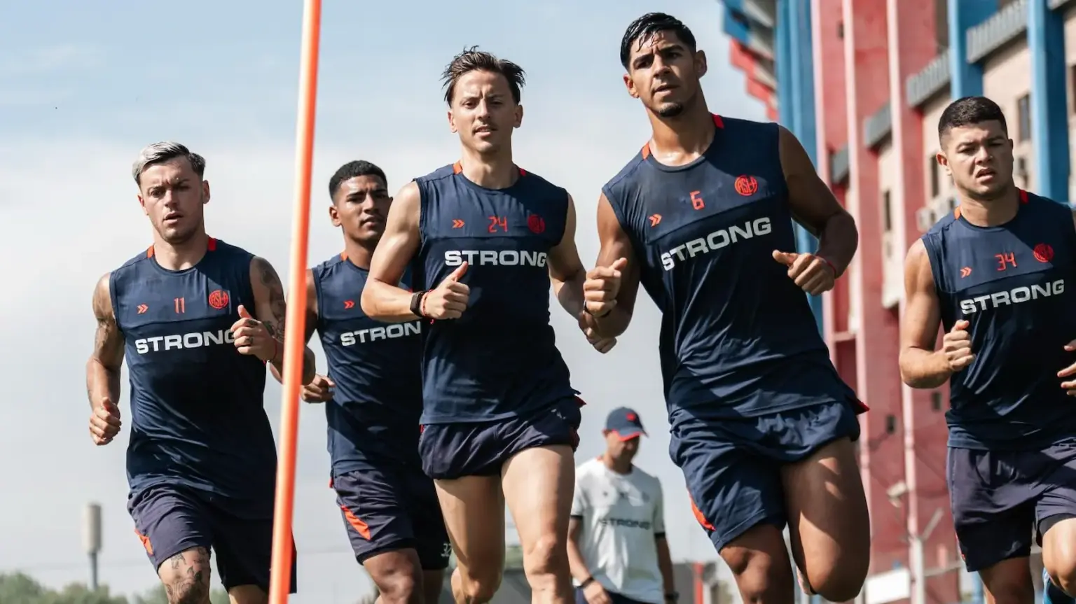 Con todos los refuerzos, los convocados de San Lorenzo contra Huracán 1 Los jugadores de San Lorenzo en la previa del clásico contra Huracán