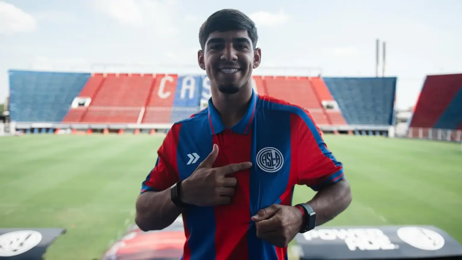 Mathias De Ritis y su alegría por llegar a San Lorenzo 1 El mensaje de felicidad de Mathias De Ritis por su llegada a San Lorenzo