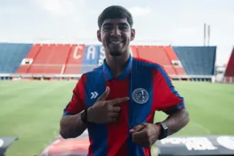 El mensaje de felicidad de Mathias De Ritis por su llegada a San Lorenzo