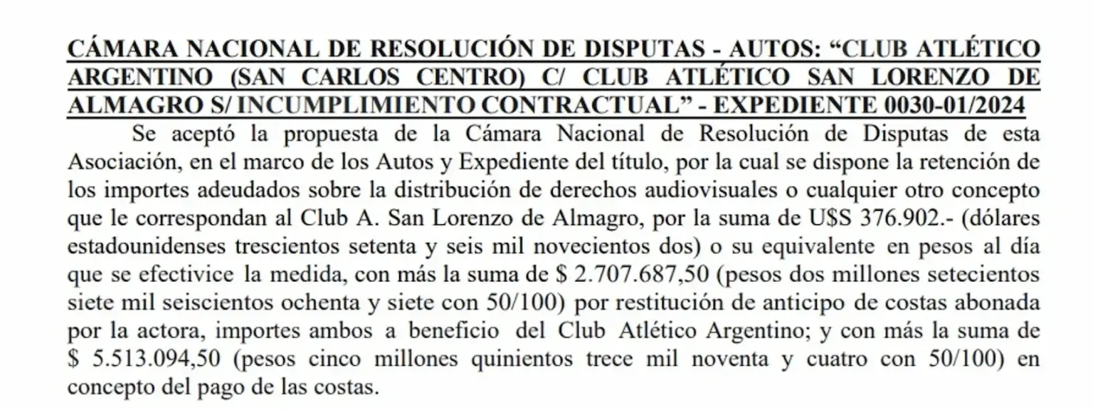 resolucion afa derechos formacion giay