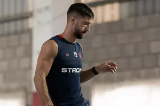 San Lorenzo entrenó pensando en el partido con Estudiantes de Río Cuarto