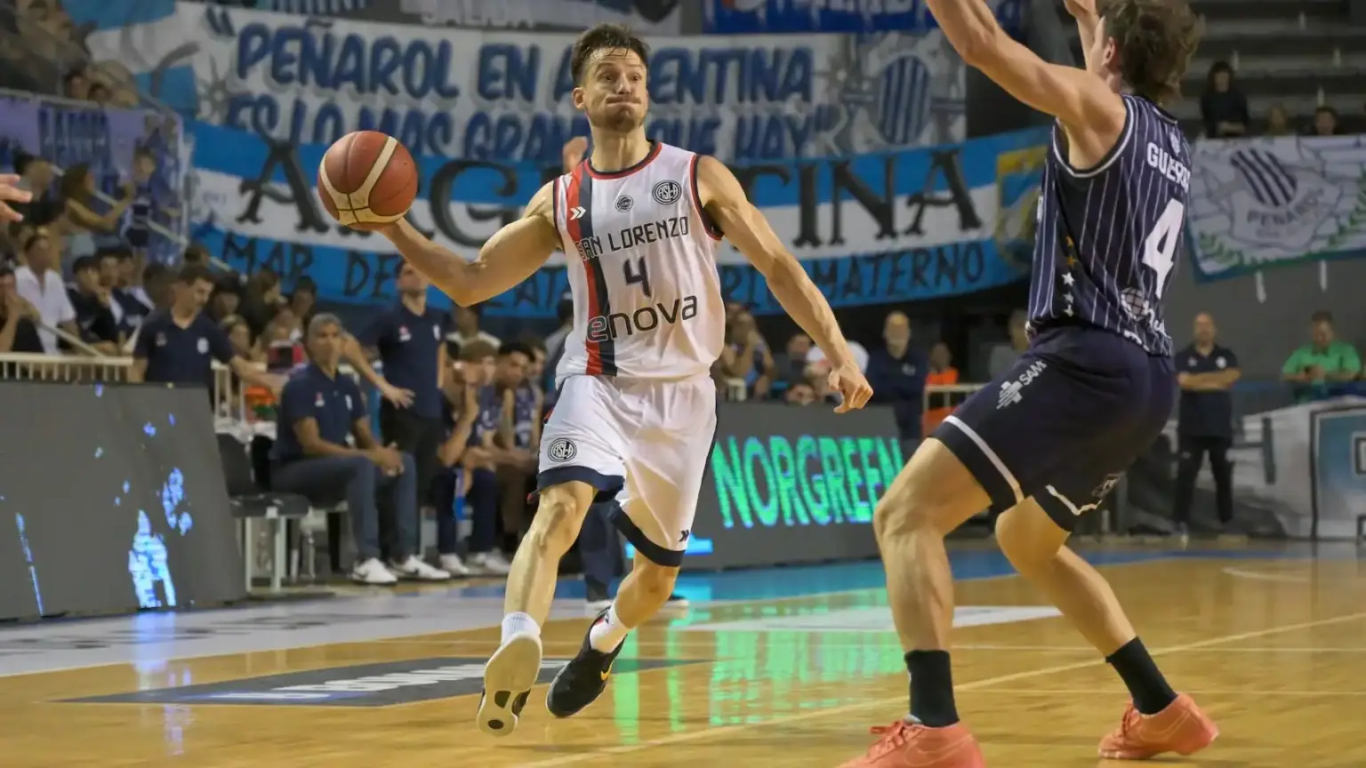 San Lorenzo reaccionó y logró una victoria vital ante Peñarol en Mar del Plata 1 IMG 8398