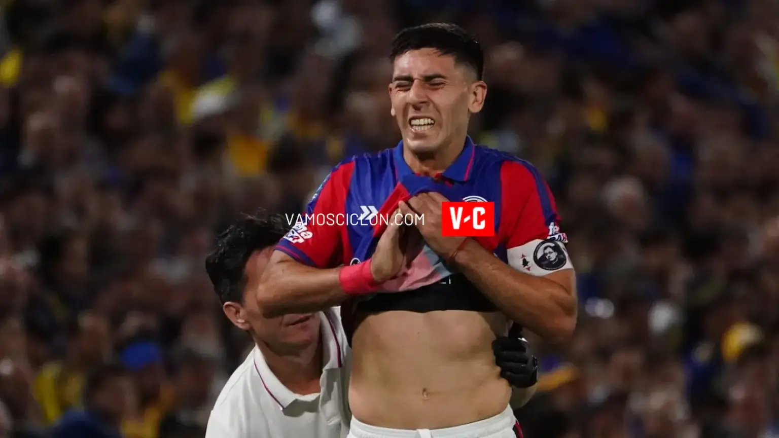 Otra alarma en San Lorenzo: Gastón Hernández también salió lesionado y esperan los estudios 1 Gastón Hernández también salió lesionado en el clásico y esperan los estudios