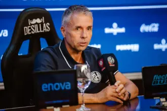 gustavo alvarez presentacion san lorenzo