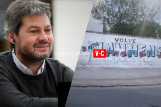 ¿Vuelve? Las sorpresivas pintadas en favor de Matías Lammens de cara a las elecciones