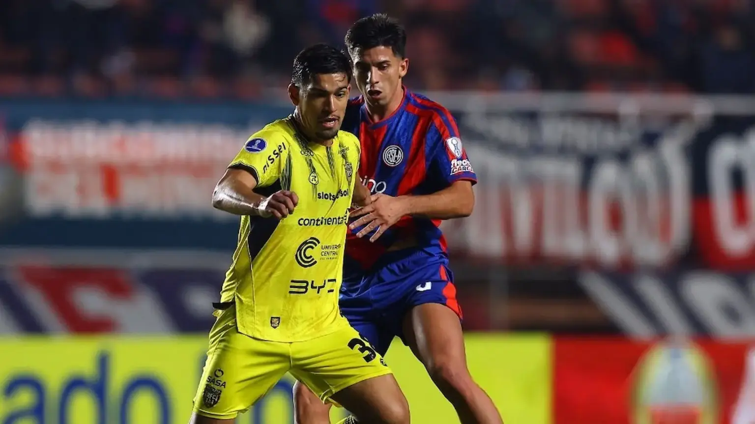 Golpe a San Lorenzo: gana Recoleta en el Nuevo Gasómetro 1 Alexis Cuello en el partido de San Lorenzo vs Recoleta