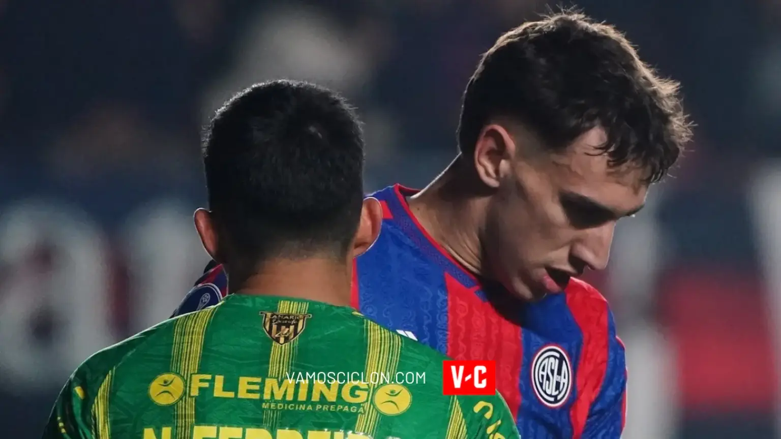 Auzmendi y el dolor por la eliminación de San Lorenzo 1 Rodrigo Auzmendi en el partido de San Lorenzo vs Recoleta