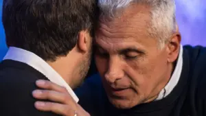 emocion marcelo culotta presidente san lorenzo