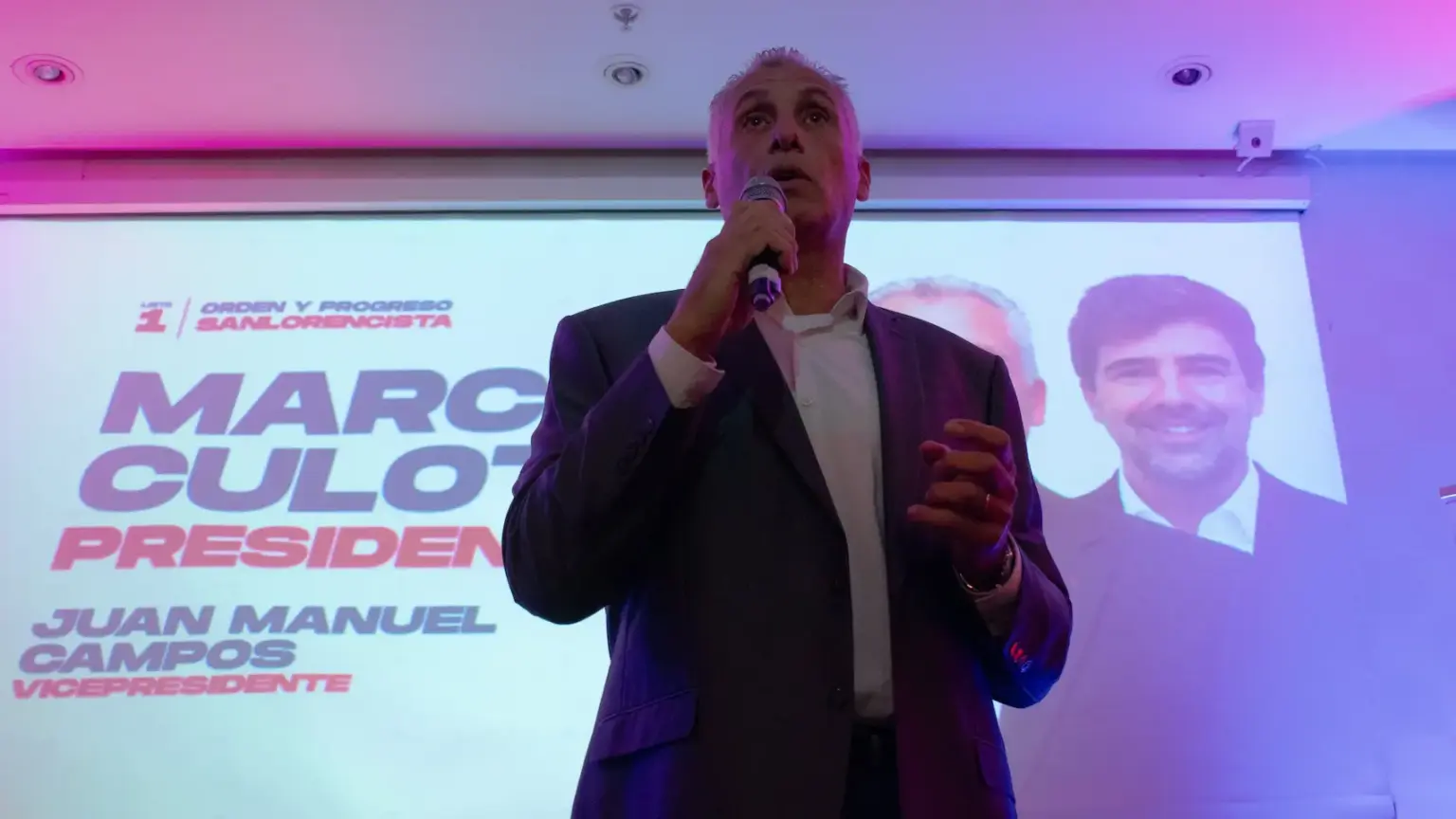 Culotta cerró campaña con críticas al oficialismo y un llamado al cambio: “Son ellos o nosotros” 1 Culotta cerró campaña con críticas al oficialismo y un llamado al cambio: “Son ellos o nosotros”