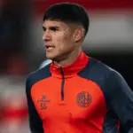 Lautaro Montenegro en la previa del clásico San Lorenzo vs River