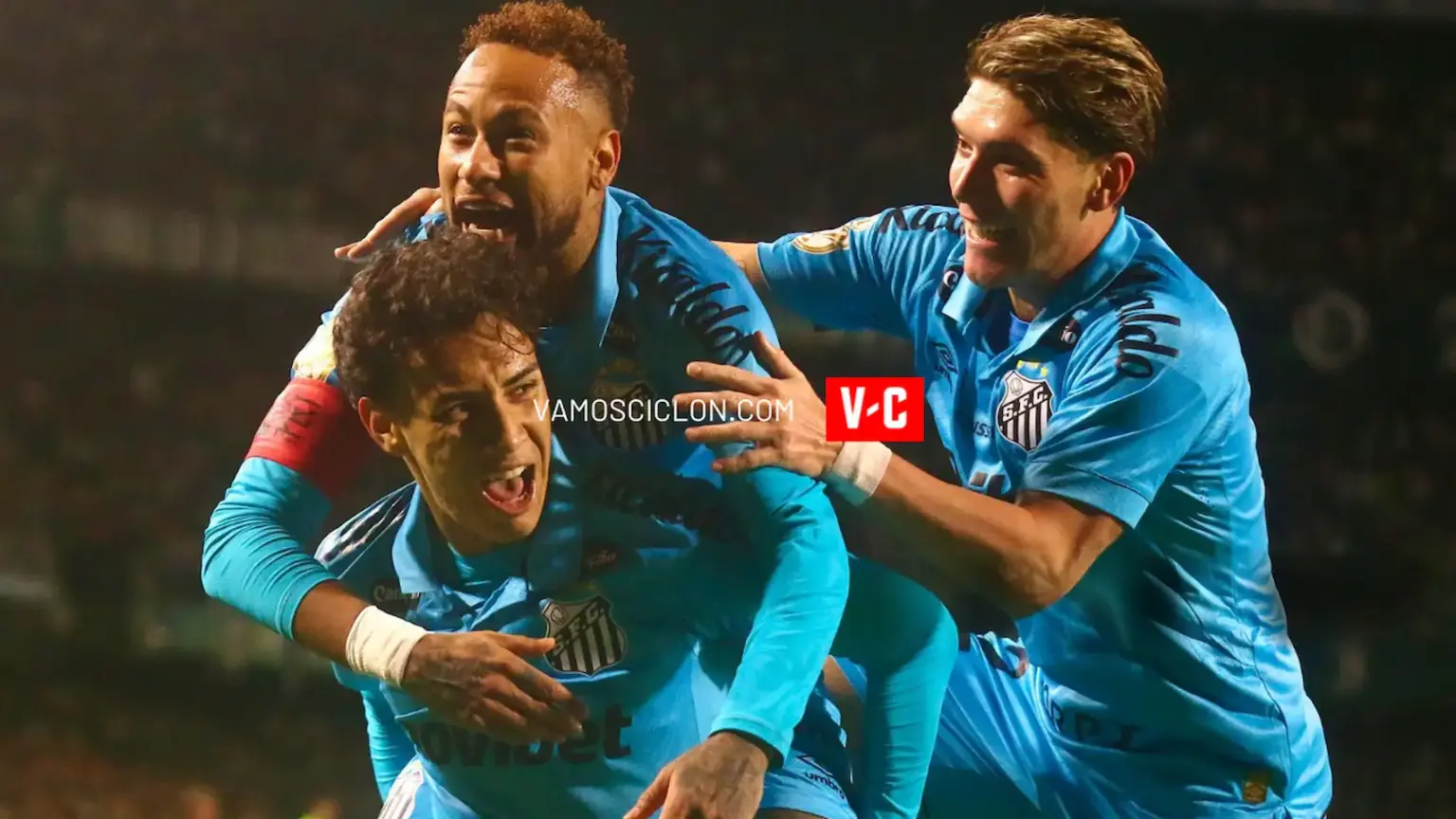El rival de San Lorenzo no frena: el Santos de Neymar avanzó en Brasil y sigue en levantada 1 Santos le ganó a Coritiba por la Copa Brasil