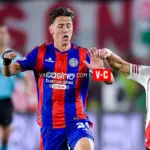 Nicolás Tripichio en el clásico San Lorenzo vs River