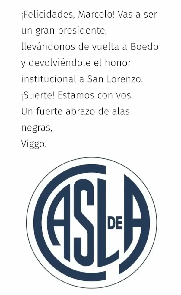 Le tiene fe: Viggo Mortensen reapareció y le dejó un mensaje de apoyo a Marcelo Culotta 2 mensaje viggo mortense a culotta san lorenzo