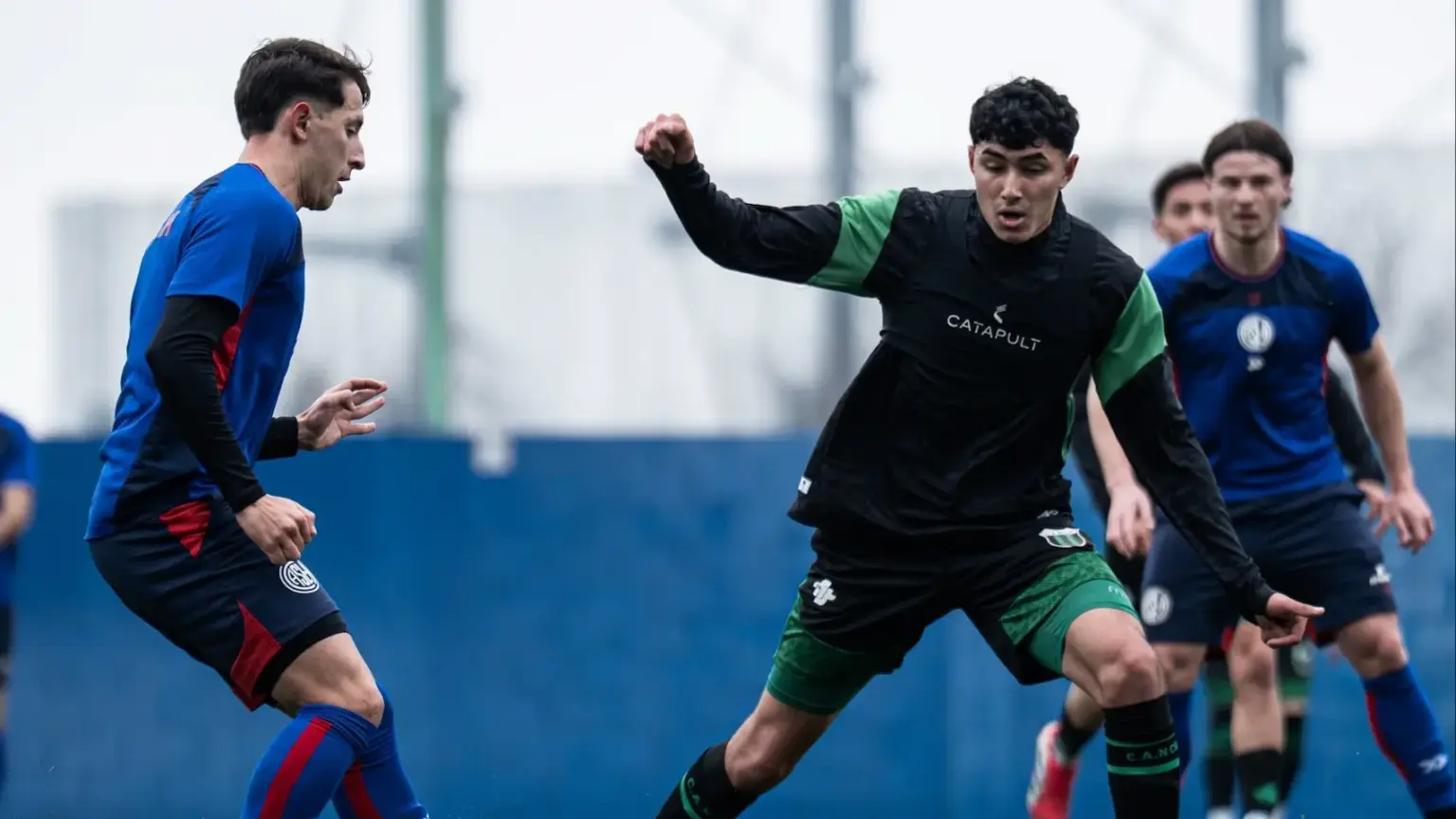 Tras la eliminación, Gorosito les dio minutos a los suplentes contra Nueva Chicago 1 amistoso san lorenzo nueva chicago empate