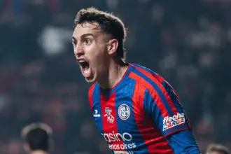 auzmendi festejo san lorenzo gimnasia mendoza