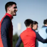 gustavo del prete primer entrenamiento san lorenzo