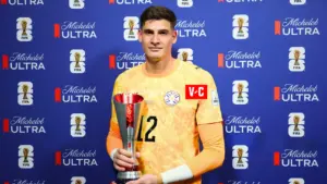 Orlando Gill fue elegido otra vez como el jugador del partido en el Mundial