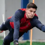 Orlando Gill volvió a San Lorenzo y se perfila para el debut ante Lanús