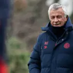 Pipo Gorosito en el entrenamiento del Ciclón