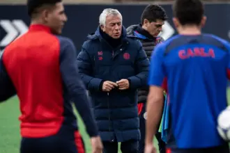 Pipo Gorosito, técnico de San Lorenzo
