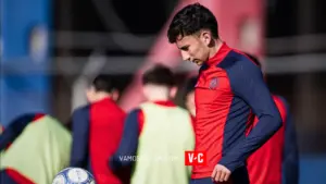 Daniel Herrera, recuperado de la rotura de ligamentos y entrena a la par en San Lorenzo