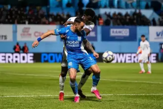 Danilo Arboleda en San Lorenzo vs. Estudiantes de Río Cuarto
