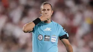 Darío Herrera, el árbitro de San Lorenzo vs