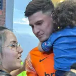 El agradecimiento de la esposa de Gill a San Lorenzo y el legado que dejó en su hijo