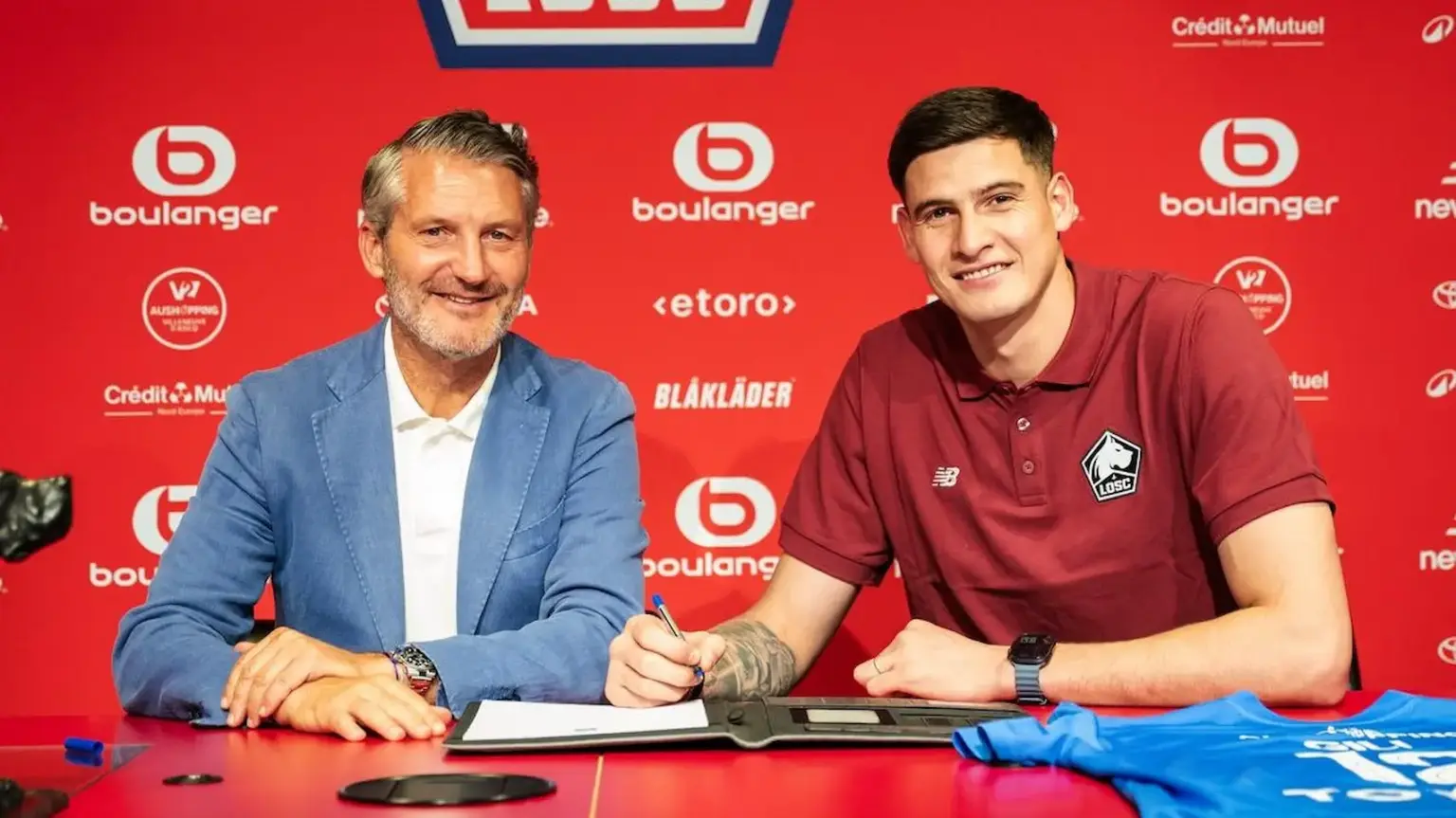 De San Lorenzo a Lille: Orlando Gill fue presentado oficialmente en Francia 1 De San Lorenzo a Lille: Orlando Gill fue presentado oficialmente en Francia