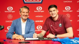 De San Lorenzo a Lille: Orlando Gill fue presentado oficialmente en Francia