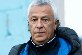 Pipo Gorosito en la previa de San Lorenzo vs Estudiantes de Río Cuarto