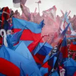 La hinchada de San Lorenzo