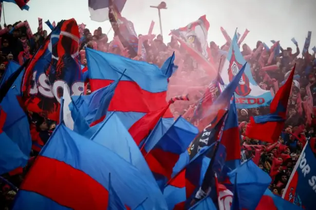 La hinchada de San Lorenzo