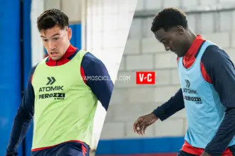 Danilo Arboleda y Martín Río tuvieron su primer entrenamiento en San Lorenzo