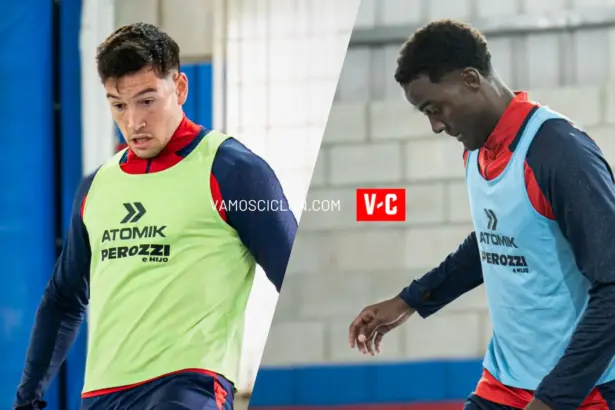 Danilo Arboleda y Martín Río tuvieron su primer entrenamiento en San Lorenzo