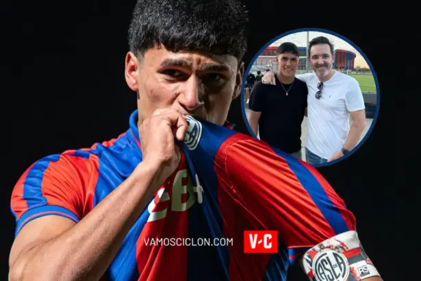 Lautaro Montenegro en San Lorenzo