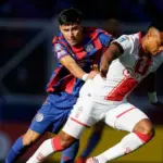 Nicolás Blanco debutó en San Lorenzo en el clásico de barrio contra Huracán