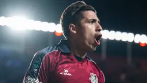 alexis cuello festejo gol vs talleres 2026