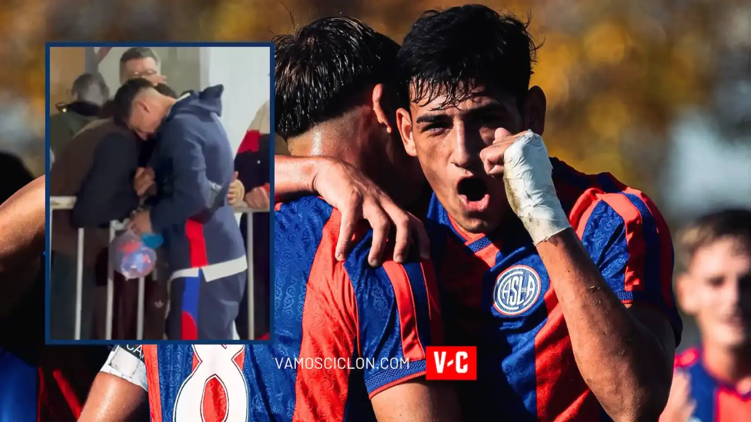 El buen debut de Alan Salas en San Lorenzo y el emotivo reencuentro con su familia 1 El buen debut de Alan Salas en San Lorenzo y el emotivo reencuentro con su familia
