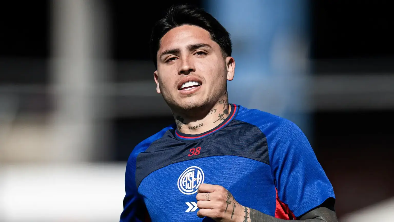 Insua elogió a Farías antes de Boca y explicó por qué todavía puede dar más en San Lorenzo 1 Facundo Farías en el entrenamiento de San Lorenzo previo al clásico contra Boca