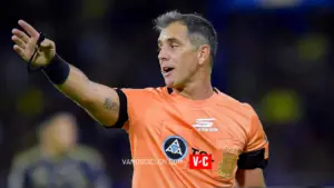 Fernando Echenique, el árbitro de San Lorenzo vs.