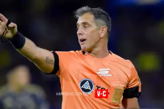 Fernando Echenique, el árbitro de San Lorenzo vs.