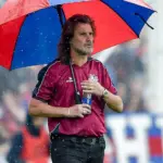 Insua en el partido de San Lorenzo contra Boca
