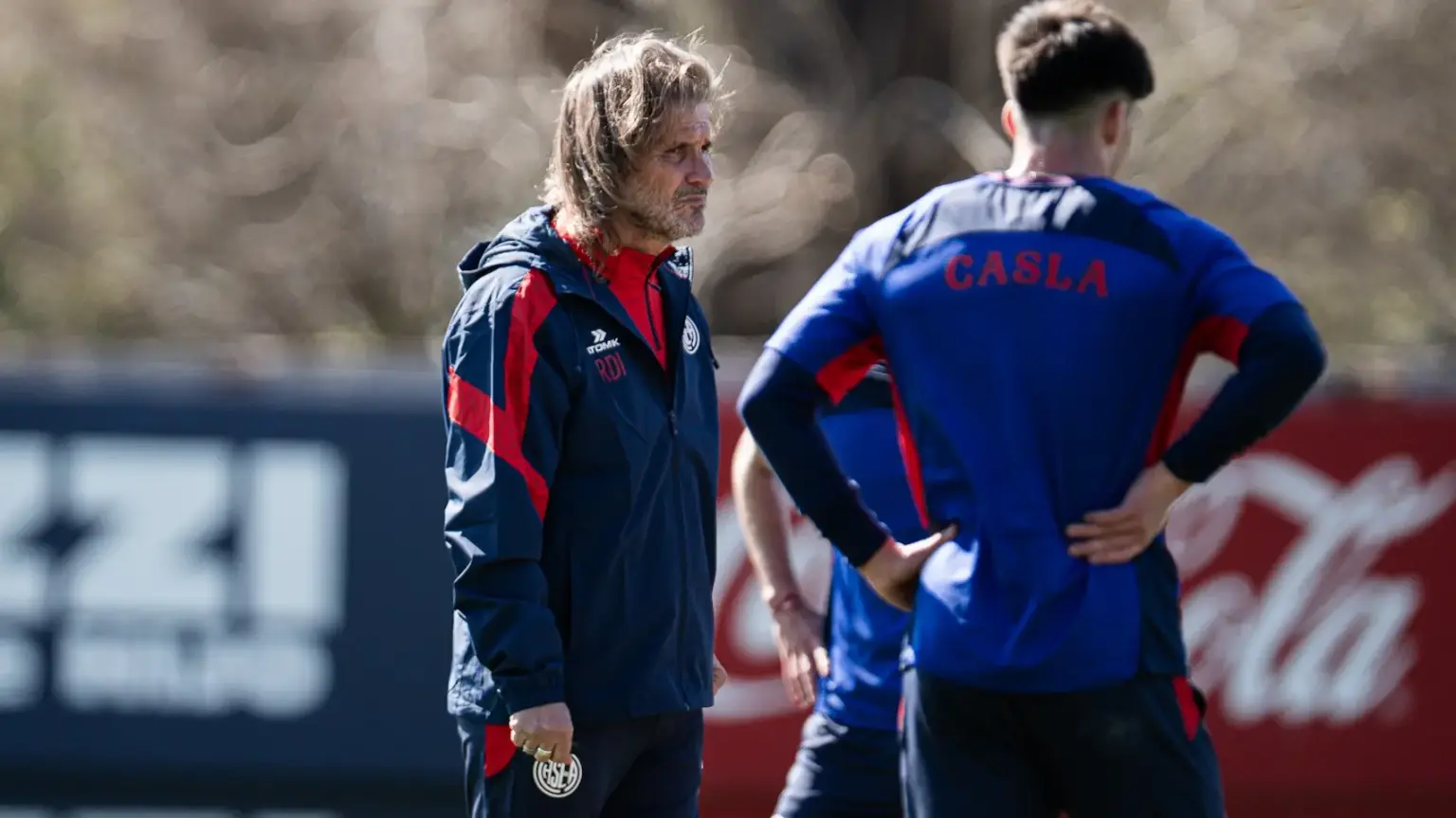 La práctica XL de Insua en San Lorenzo: tres horas de trabajo y foco en lo táctico 1 insua entrenamiento san lorenzo previa independiente