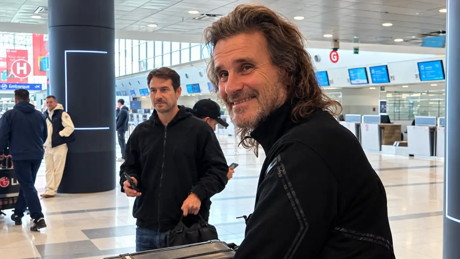 La felicidad de Insúa antes de iniciar su tercer ciclo en San Lorenzo: “Contento de estar nuevamente” 1 Insua llegó al país para arrancar su tercer ciclo en San Lorenzo