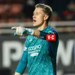 José Devecchi, titular en el arco de San Lorenzo